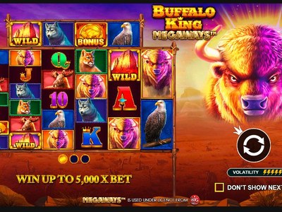 Игровой аппарат Buffalo King Megaways — Pragmatic Play